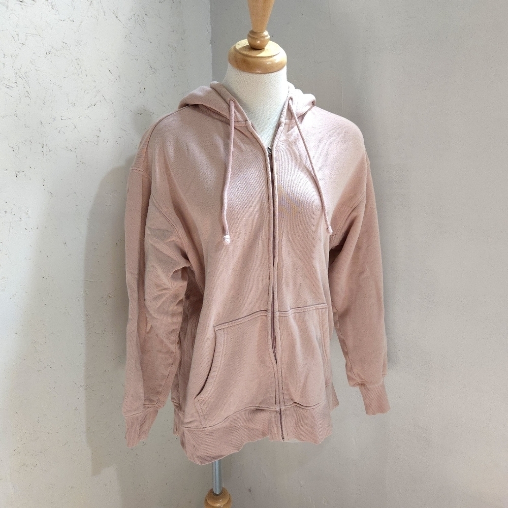 TNA | Light Pink Zip-Up Hoodie *NO SIZE*